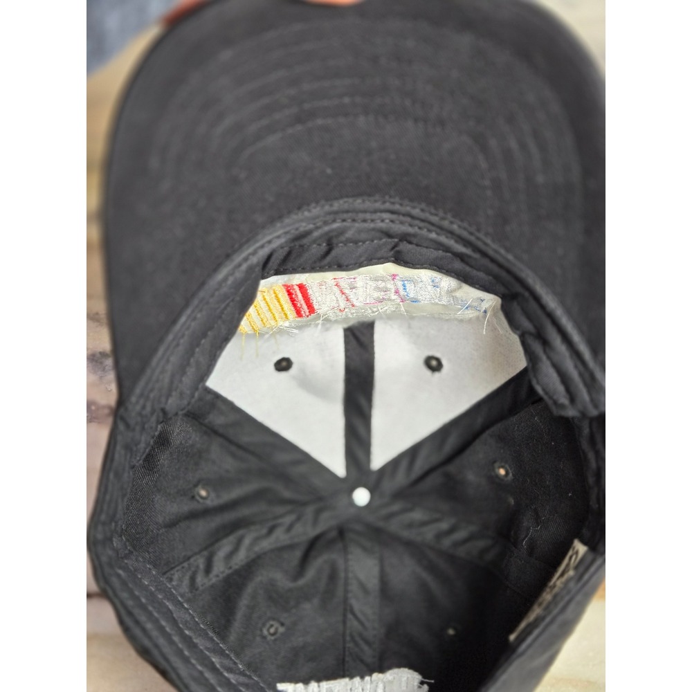 Inside NASCAR Showtime Black Embroidered Baseball Cap Hat KC Caps Adjustable - Picture 4 of 6